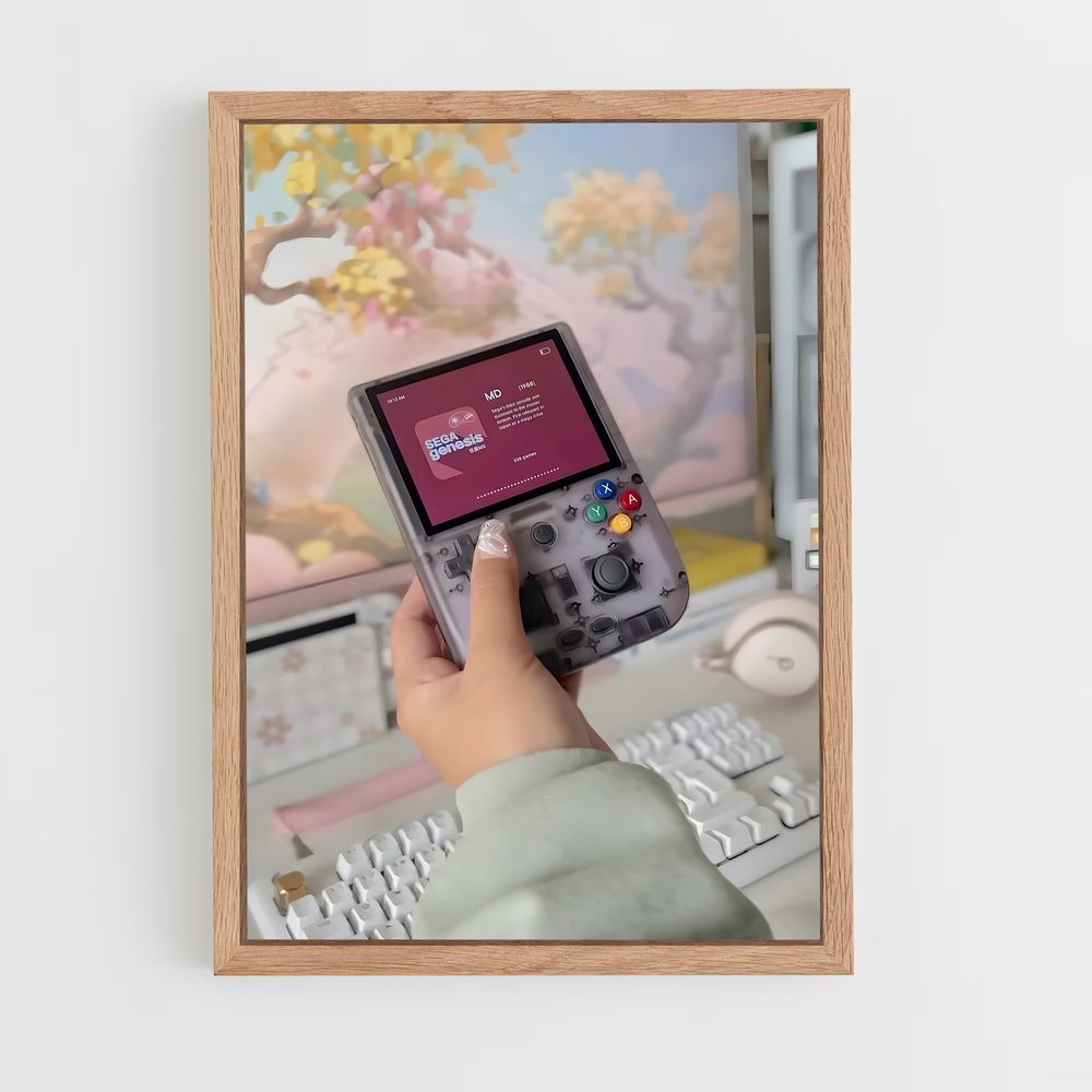 Poster Handheld Gaming – affiche Consoles (vue 4)